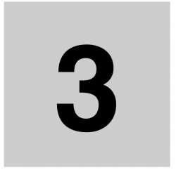 Шильдик , прозрачный, 3 (83LQ25) арт.90884