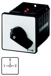 Переключатель, контакты: 8, 63 A, Передняя панель: 1-0-2, 90 °, с фиксацией, Монтаж (T5B-4-8294/E) арт.92084