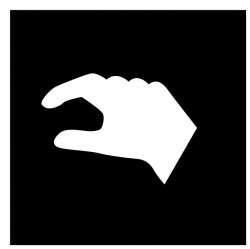 Шильдик , обозначение ручного режима (40TQ25) арт.92709