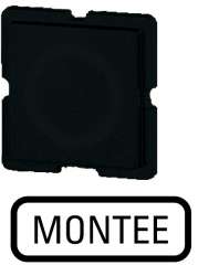 Шильдик , цвет черный, MONTEE (372TQ25) арт.92711