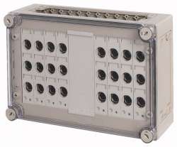 Блок предохранителей , 8x3xE18 , ВхШхД = 250x375x150 мм (RS18/I43-125) арт.93040