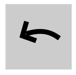 Шильдик , прозрачный со стрелкой (912LQ25) арт.93228