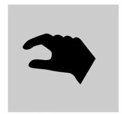 Шильдик , прозрачный, ручное управление (40LQ25) арт.93462