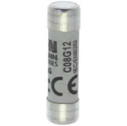 Предохранитель цилиндрический, 8 x 31 12A GG 400V AC арт.C08G12