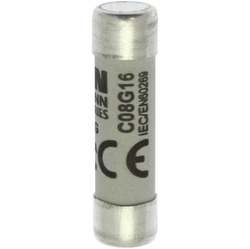 Предохранитель цилиндрический, GG 8X31 16A/индикация арт.C08G16I