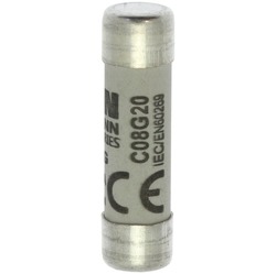 Предохранитель цилиндрический, 8 x 31 20A GG 400V AC арт.C08G20