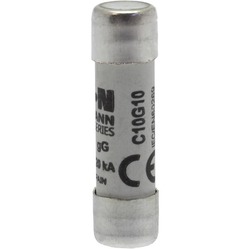 Предохранитель цилиндрический, 10 x 38 10A GG 500V AC арт.C10G10