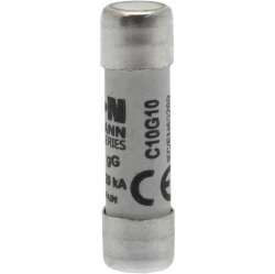 Предохранитель цилиндрический, GG 10,3X38 10A/индикация арт.C10G10I