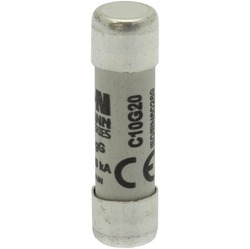 Предохранитель цилиндрический, 10 x 38 20A GG 500V AC арт.C10G20