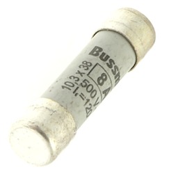 Предохранитель цилиндрический, GG 10,3X38 8A/индикация арт.C10G8I