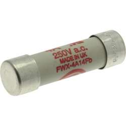 Быстрый предохранитель, цилиндрический, 4А арт.FWX-4A14F