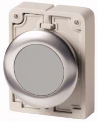 Кнопка плоская 30мм, серая арт.M30C-FD-GR