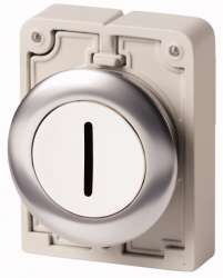 Кнопка плоская 30мм арт.M30C-FD-W-X1