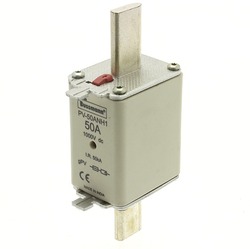 Предохранитель 50A 1000В DC, для фтоэлектрики, размер 1 , двойная индикация арт.PV-50ANH1