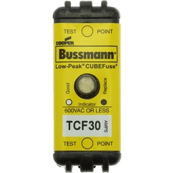 Предохранитель CUBE, TIME DELAY, 600 В АС/300 DC с индикацией арт.TCF30