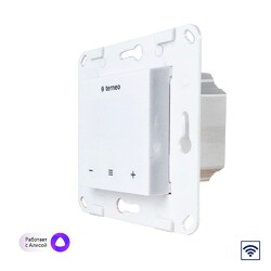 Терморегулятор Terneo SX Wi-Fi для рамки LIVOLO с сенсорным управлением, внешний датчик температуры, белый (механизм)