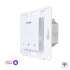 Терморегулятор Terneo SX Wi-Fi для рамки LIVOLO с сенсорным управлением, внешний датчик температуры, белый (механизм)