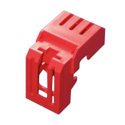 Oslona szczeki i zacisku w kolorze czarnym