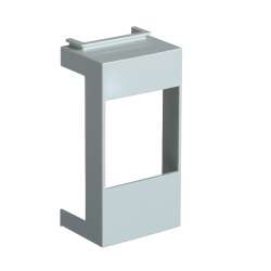 Ramka zatrzaskowa pod zabudowe urzadzen, krotka do
amperomierzy zatablicowych 48x48 mm