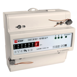 Счетчик электрической энергии СКАТ 301М/1 - 10(100) Ш Р EKF PROxima