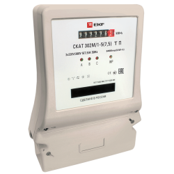 Счетчик электрической энергии СКАТ 302М/1 - 5(7,5) Т П EKF PROxima