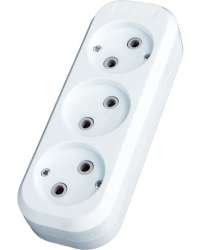 Колодка 3 гн. 10А 2,2кВт б/з Эксперт EKF PROxima