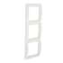 Лондон Рамка 3-местная вертикальная белая EKF PROxima
