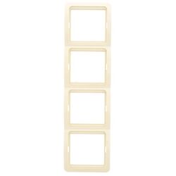 Лондон Рамка 4-местная вертикальная бежевая EKF PROxima