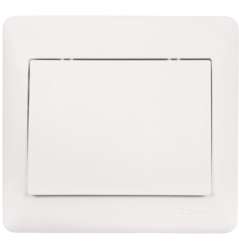 София Выключатель 1-клавишный,10А, белый EKF Simple