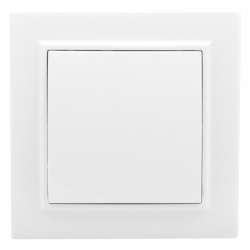 Минск Кнопка нажимная СП, 10А, белый EKF