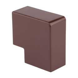 Поворот 90 гр. (16х16) (4 шт) Plast EKF PROxima под темное дерево