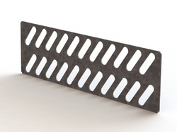 Пластина соед. h=80мм HDZ EKF