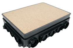 Коробка напольная под лючок C-Line 24