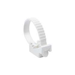 Крепеж ремешковый d=22 мм белый (100 шт.) EKF PROxima