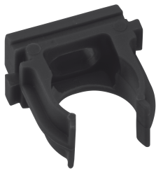 Крепеж-клипса черная d20мм (10шт.) Plast EKF PROxima