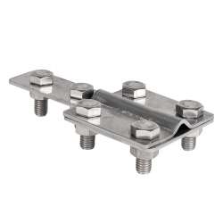 Зажим контрольный прут-прут (пластина 57x57мм) Ni EKF PROxima