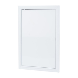 Люк ревизионный пластик с нажим. замком 300х300 (ШхВ внутр.) EKF Basic