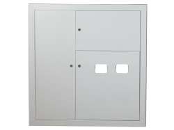 Щит этажный ЩЭ 2 кв. слаботочный отсек слева (1010х950х160) IP31 EKF PROxima