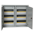 Щит распред. встраиваемый ЩРВ-72 двухдверный (520х605х120) IP31 EKF PROxima