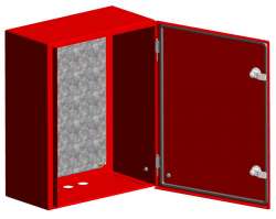 Щит с монтажной панелью ЩМПг- 65.50.22 (ЩРНМ-3) RAL 3001 IP54 EKF PROxima