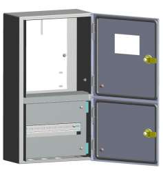 ЩУРн-3/12 два отсека (БУР) (540х300х160) IP54 EKF PROxima