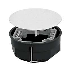 Коробка распаячная КМП-020-023 для полых стен с металлическими лапками, клеммником и крышкой (108х50) EKF PROxima