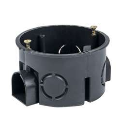 Коробка установочная приборная КМТ-010-044 со стыковочными узлами и саморезами для твердых стен (71х42) розничный стикер EKF PROxima