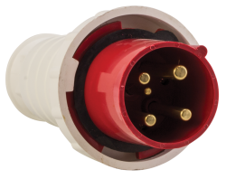 Вилка переносная 035 3Р+РЕ+N 63А 380В IP67 EKF PROxima