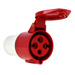 Розетка переносная 234 3Р+РЕ 63А 380В IP67 EKF PROxima