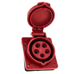 Розетка стационарная внутренняя 425 3Р+РЕ+N 32А 380В IP44 EKF PROxima