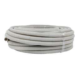 Труба гофр. ПВХ Plast с зондом d25мм (25м.) EKF PROxima