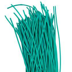 Термоусаживаемая трубка ТУТ нг 2/1 зеленая в отрезках по 1м EKF PROxima