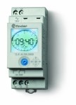 FINDER Реле времени цифровое суточное/недельное; монтаж на рейку 35мм; 1СO 16A; питание 230В АC; ширина 35мм; степень защиты IP20(арт.125182300000)