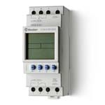 FINDER Реле времени цифровое ASTRO; монтаж на рейку 35мм; 1СO 16A; питание 230В АC; ширина 35.8мм; степень защиты IP20(арт.129182300000)